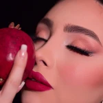 تصویر میکاپ عروس خدمات رنگ و لایت کراتین مونا محبی