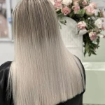 خدمات رنگ و لایت کراتینه مو مائده