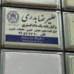 تصویر علیرضا بدری وکیل پایه یک دادگستری
