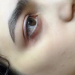 تصویر آرایش دائم میکرو بلیدینگ شیدینگ هانا