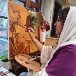 آتلیه نقاشی آفرینش رنگ
