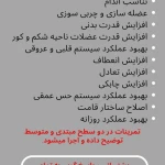  فیتنس تناسب اندام و لاغری آنلاین با نرجس