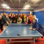 آموزش تنیس روی میز خانم سُروری