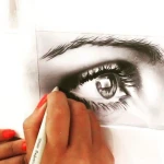 اموزشگاه تکنیک های سیاه قلم سمیرا مقدم