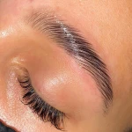 تصویر اکستنشن مژه الهه رمضانی