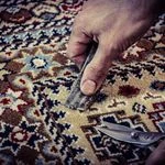 لوگوی قالیشویی ماژیک
