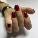 نمونه کار خدمات کاشت ناخن شیرین