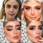  مرکز تخصصی میکاپ عروس سلماز اقاجانی