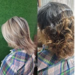 خدمات تخصصی کراتین، رنگ و مش مو حمیده