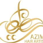 لوگوی خدمات و آموزش تخصصی رنگ مو و کراتین عظیمی