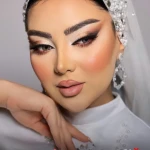 میکاپ عروس خدمات رنگ و لایت کراتین مونا محبی