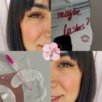 تصویر اکستنشن مژه نوشین باغبان