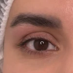 تصویر اکستنشن و لیفت مژه و ابرو مَری استایلشر