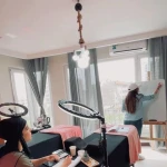 اکستنشن مژه و آموزش کاشت مژه غرب تهران راحیل