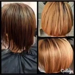 نمونه کار خدمات و آموزش رنگ لایت، کراتین نسرین مینایی