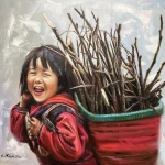 نمونه کار آموزشگاه و گالری نقاشی ریحانه ملکی