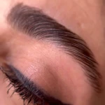 نمونه کار اکستنشن مژه و لیفت و لمینت آنا