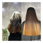 لوگوی خدمات کراتین و احیا و ترمیم مو سارا