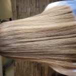 خدمات تخصصی کراتین، رنگ و مش مو حمیده