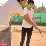 آموزش تنیس مجموعه ورزشی آینده سازان