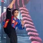 نمونه کار آموزش کونگ فو توسط استاد مرضیه یافتیان