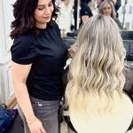 لوگوی مرکز تخصصی رنگ مو و کراتینه ، لیلا