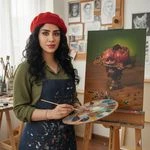 لوگوی آموزشگاه نقاشی الهه هنر