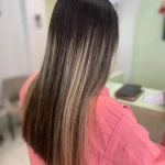 تصویر خدمات رنگ و لایت کراتینه مو مائده