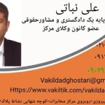 لوگوی دفتر وکالت علی نباتی