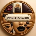 لوگوی سالن کاشت ناخن پرنسس