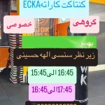  کیک بوکسینگ و کنتاکت کاراته افق لاله