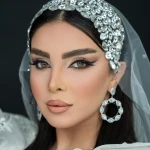 تصویر میکاپ عروس خدمات رنگ و لایت کراتین مونا محبی