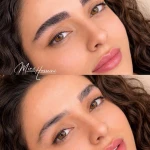 نمونه کار میکروبلیدینگ و شیدینگ مینا حسینی