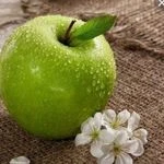 لوگوی آموزشگاه و سالن زیبایی سیب سبز