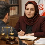 نمونه کار وکیل پایه یک دادگستری حسنیه صمدپور