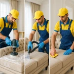 نمونه کار قالیشویی راشا