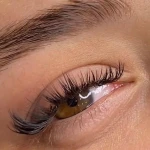تصویر اکستنشن مژه الهام