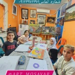 آموزشگاه آزاد هنری مصوّر | نقاشی خط موسیقی