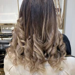 نمونه کار اکستیشن مو شیما