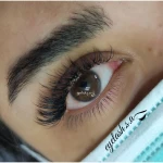 تصویر اکستنشن مژه ،کاشت مژه،لیفت و لمینت ابرو