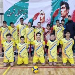 نمونه کار کانون والیبال پرشین اسپورت (پسران)