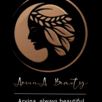 لوگوی خدمات تخصصی رنگ و لایت و کراتین آروینا