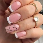 لوگوی خدمات ناخن و کاشت ناخن مهسا