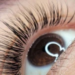 تصویر اکستنشن مژه الهه رمضانی