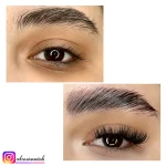 لوگوی اکستنشن مژه و لیفت و لمینت مژه و ابرو
