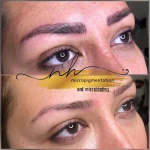 لوگوی میکروبلیدینگ فیبروز ابرو حیدری