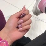 تصویر کاشت ناخن پاییز