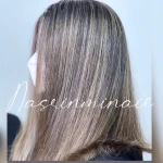 تصویر خدمات و آموزش رنگ لایت، کراتین نسرین مینایی