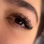 تصویر اکستنشن مژه و لیفت و لمینت آنا