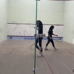 آموزش اسکواش بانوان نوجوان